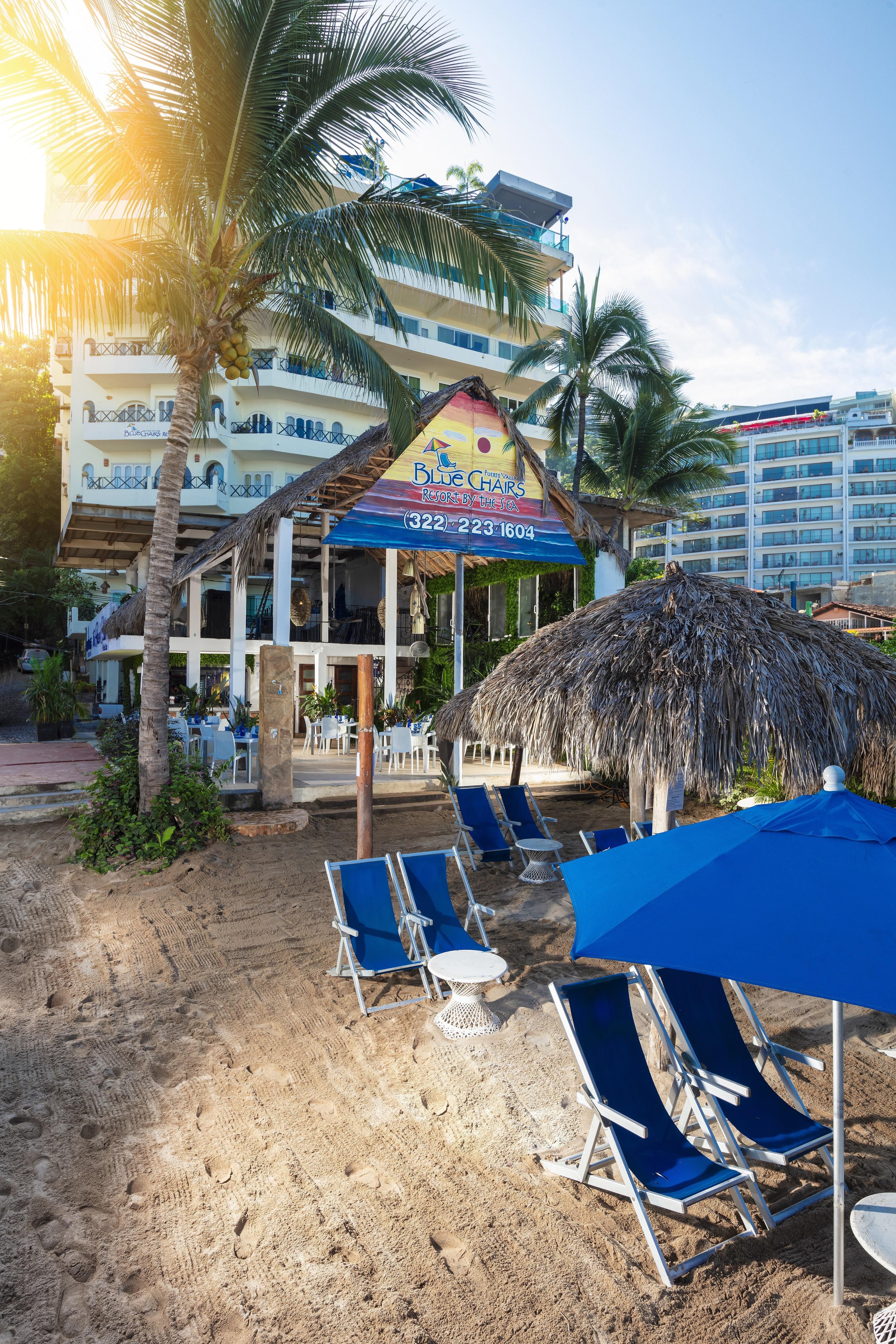 Blue Chairs Beachfront Resort Puerto Vallarta - Adults Only Exteriör bild